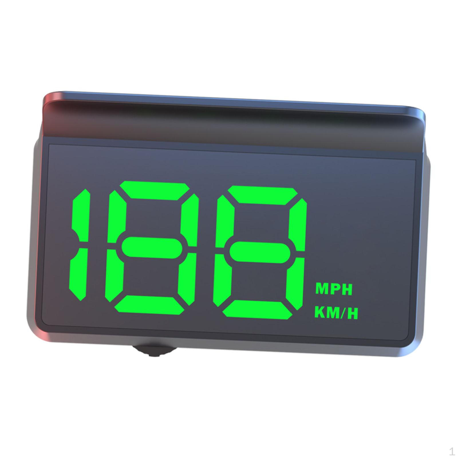 Car HUD Head Ups Meter Display Accurate Direct Replace Supplies Green Green