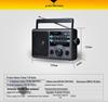Panda T-16 Full Band Portable Radio for Elders - Ideal Father's Day Gift