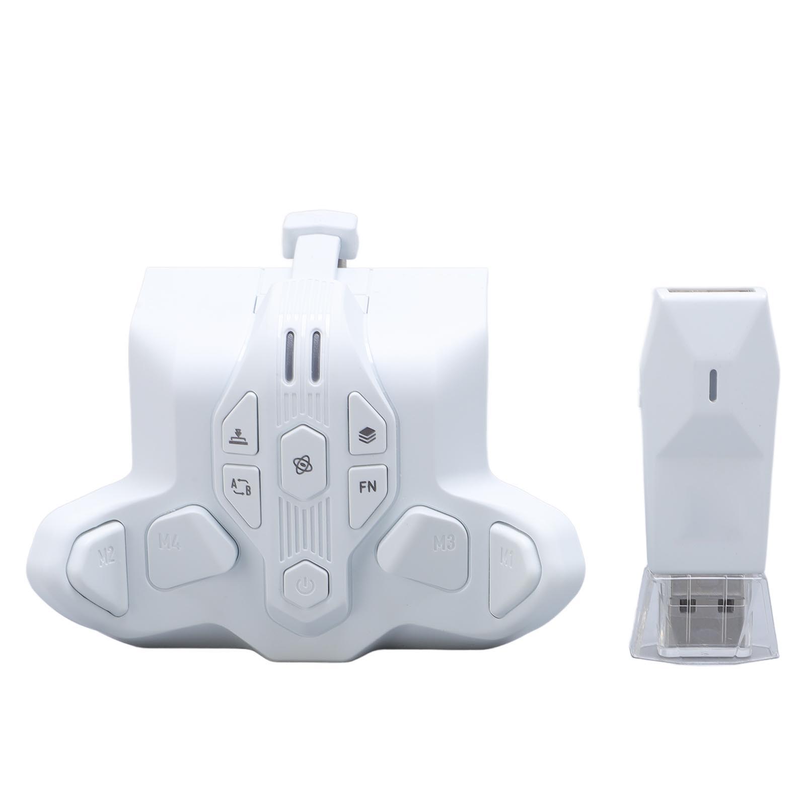 

Крепление задних кнопок для контроллера серии X Программируемый беспроводной приемник Задний рычаг для игры белый