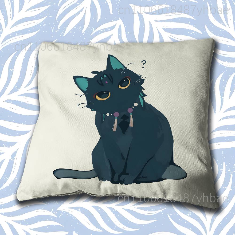 GGenshin Impact XIAO Pillowcases Cute Funny Pillow Case For Wedding Party Home Decor Comfy Pillow Cover