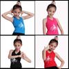Children's Cotton Dance Tops - Spring & Autumn: Long/Short Sleeve Latin, Summer Chinese, Yoga Wear for Girls