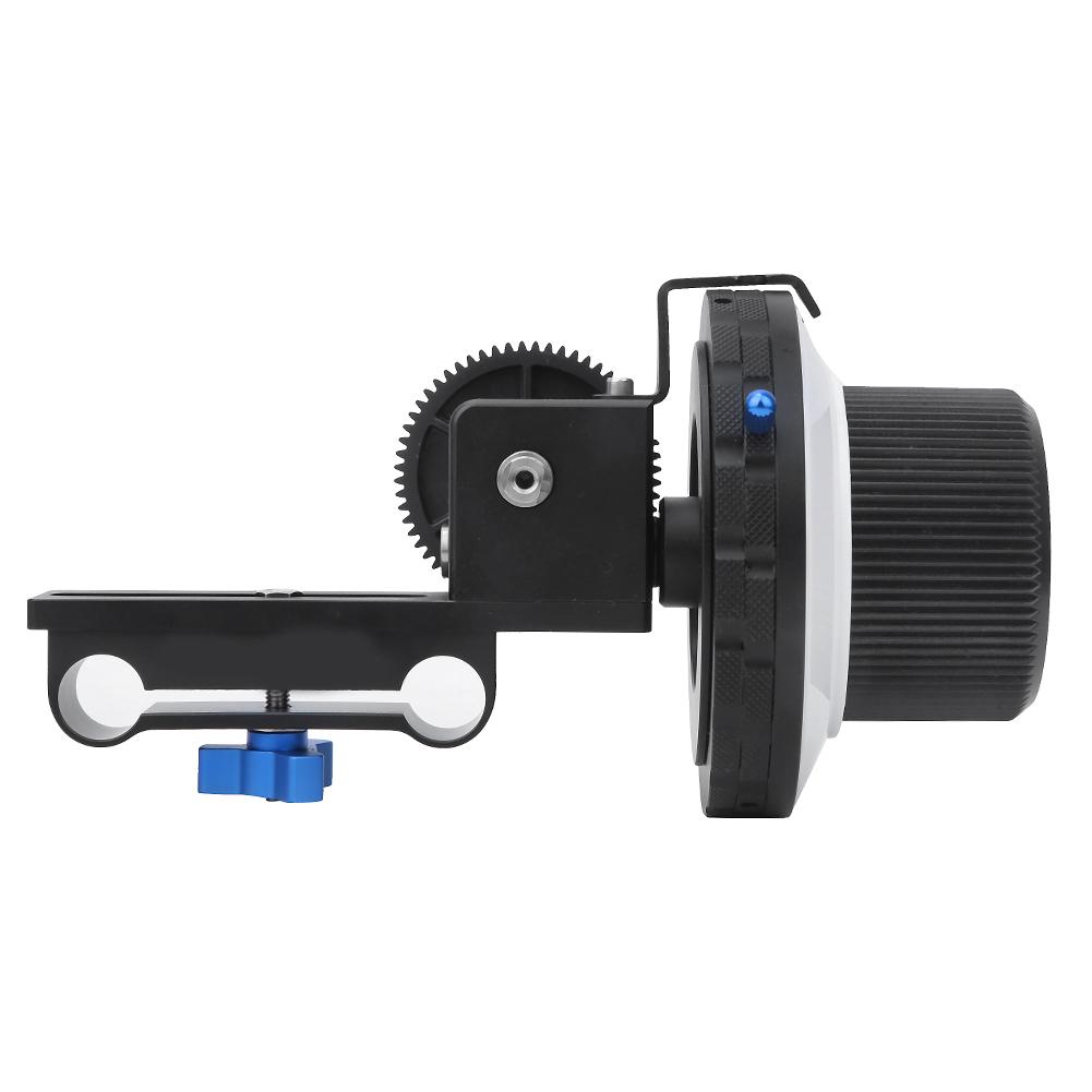 DSLR Universal Damping Design Accurate Focusing Follow Focus with AB Limit for Micro Film Shooting