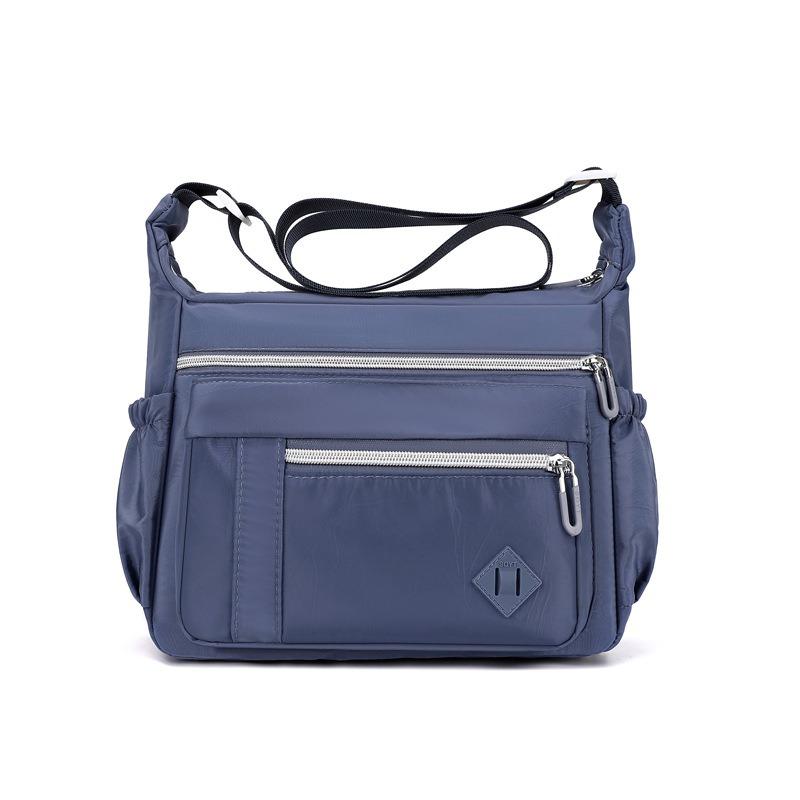Simple Shoulder Bag Summer New Multi-compartment Nylon Cloth Crossbody Bag Casual Lightweight Large Capacity Medium Mom Bag