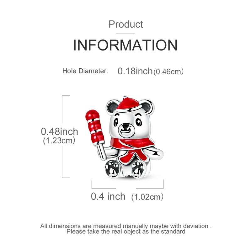 New Copper Charms Beads Horse Bear Duck Dragon Pendants Fit Original Bracelet Necklace For Women Diy Jewelry Gift