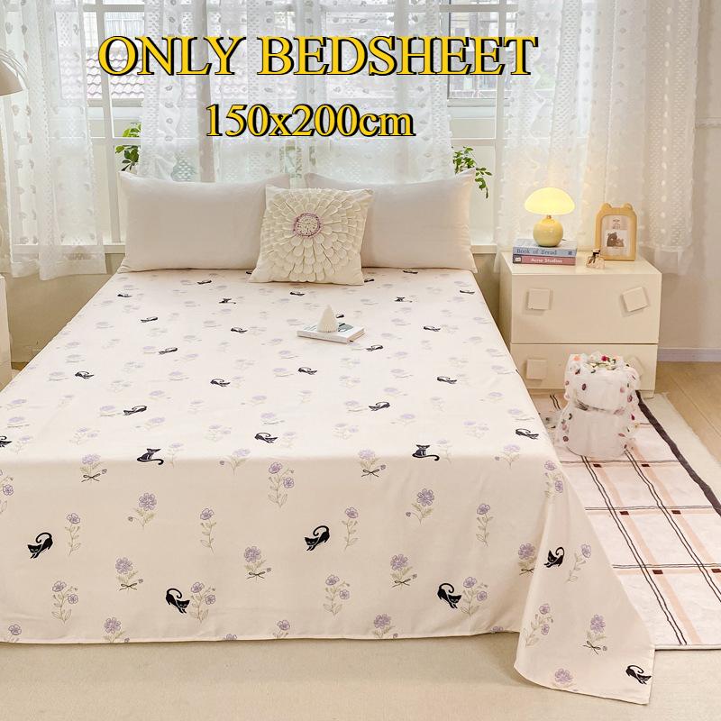 Cearșafuri Periate Prietenoase cu Pielea Cearșafuri Îngroșate pentru Pat Dublu de O Persoană Cearșafuri cu Specificații Multiple pentru Toate Sezoanele