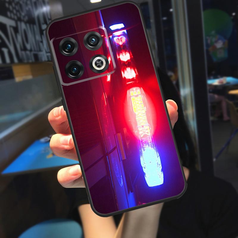 

Police Cars Light At Night Funda For OnePlus 13R 13 12 R 11 9 10 Pro 8T 9RT 10T OnePlus Nord CE 4 2 3 Lite N20 N30 Case OnePlus 11