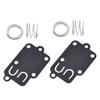 6SET Rubber and Iron Carburetor Diaphragm Gasket Kit Replacement Kit for 5021K 2HP 5HP Engines