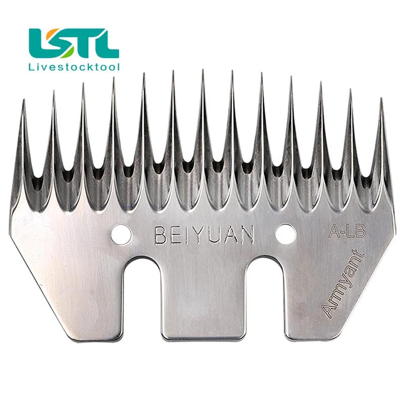 BEIYUAN Forbici per Pecore/Capre Pettine Convesso Taglierina Tosatrice Lama a 13 Denti Per Tosatrice Pecore Forbici d30