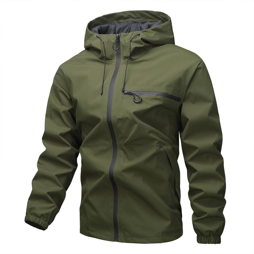 Men's Outdoor Leisure Travel Versatile Sports Hooded Jacket