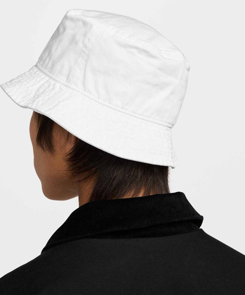 Nike Apex Futura Washed Bucket Hat - White:Black / Fb5381-100