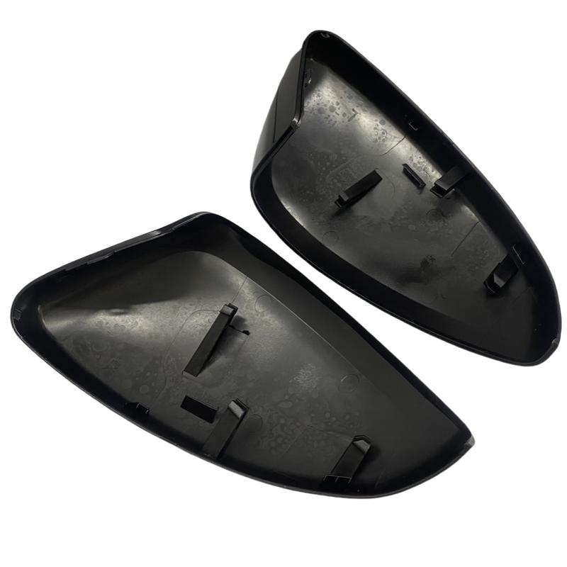 For Vauxha Opel Corsa F     -2025 Car Side  Wing Rearview Mirror Cover Replacement Mirror Caps Glossy Black