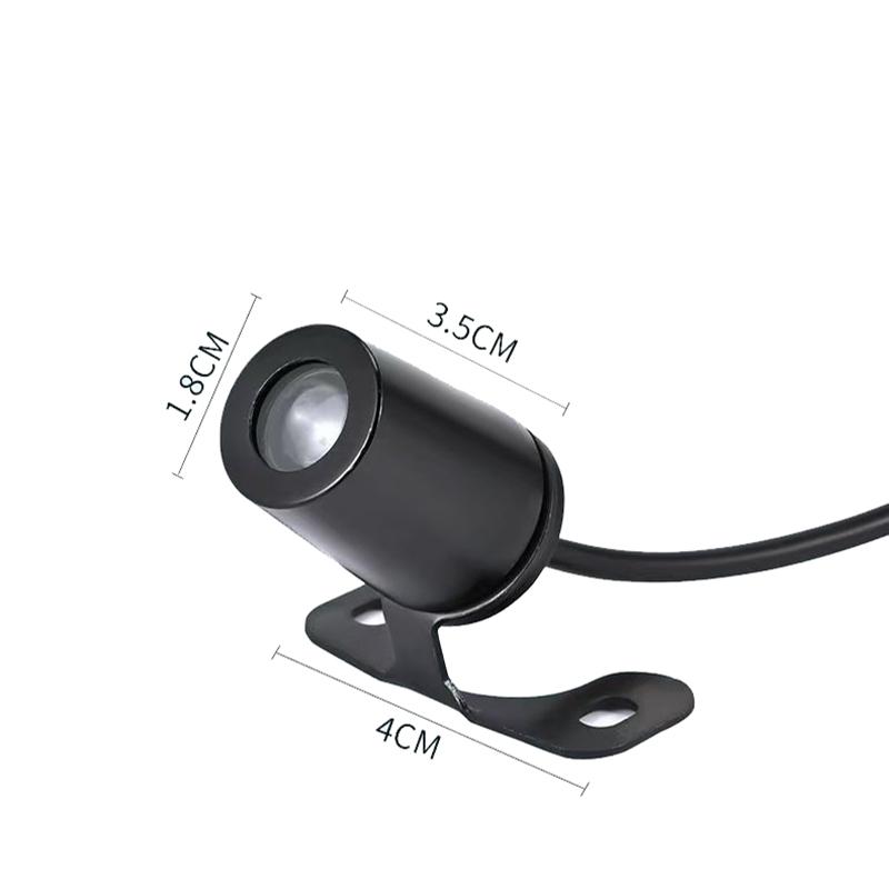 2PCS Motorcycle Angel Wings LED Projection Light Electric Car Street Modification Welcome Decoration Anti-collision Laser Light