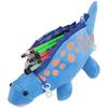 Stuffed Dinosaur Pencil Case, Children's Pencil Case, Large Capacity, Multifunctional, Kenryu Pen Pouch, Canvas, Colored Pencil Holder, Pencil