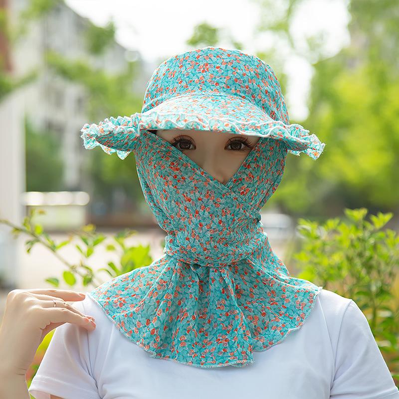Wide Brim Bucket Hat Sunscreen Tea Picking Cap New Sun Hat  Outdoor