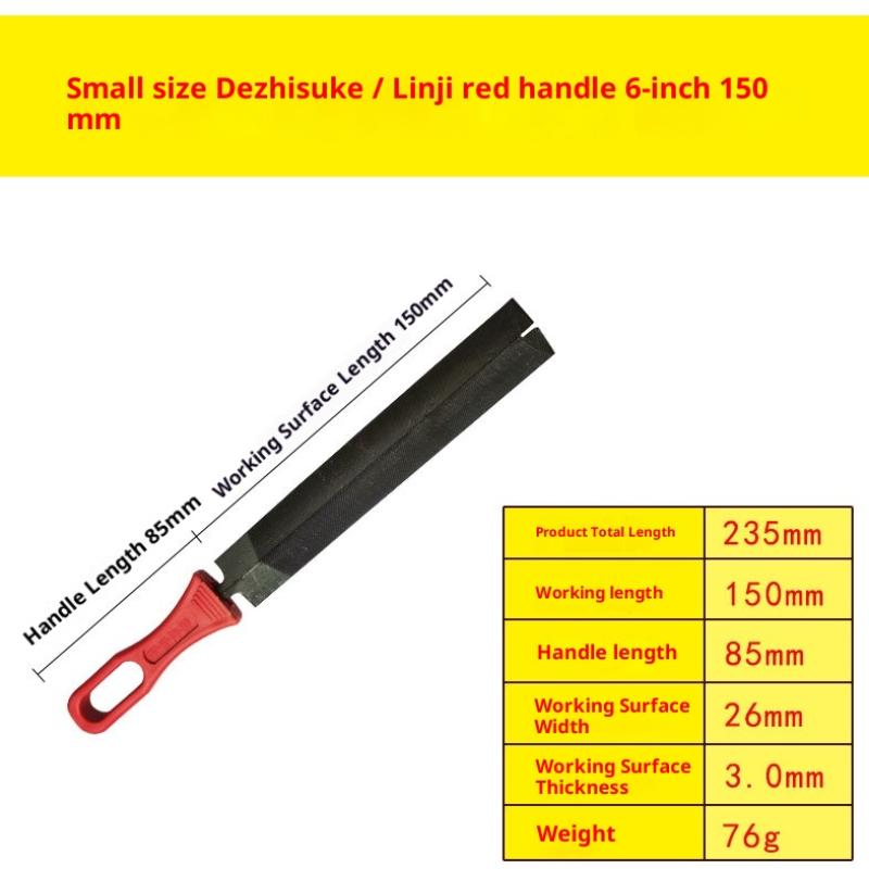 150/200Mm Saw Files File Steel File Saw Blade Sharpener For Sharpening And Straightening-Shaped Files