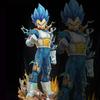 26.5cm Dragon Ball Vegeta Anime Figure Figurine Pvc Action Figures Gk Statue Collection Model Toys Gifts Round Sensory Compression Bouncy Durable
