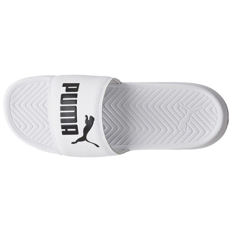 Puma Popcat Slide White Black 360265-12