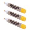 3 Pcs 3ml Scorch Marker Pen Multi Purpose Wood Burning Pen for Crafts Art Drawing Design
