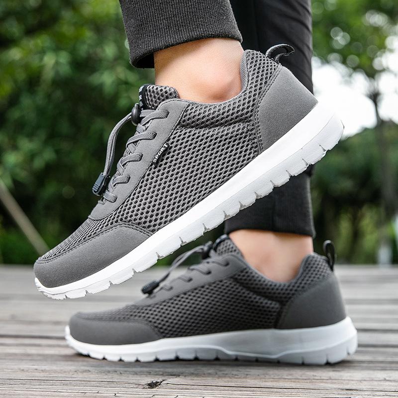 New men's shoes mesh outdoor breathable sports casual shoes fashion fly-woven running shoes men's