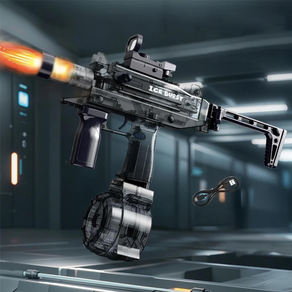 

Spray Flame Electric Water Gun High Speed Continuous Shooting Plaything For Beach Outdoor Water Fighting Present For Young Boys And Adults