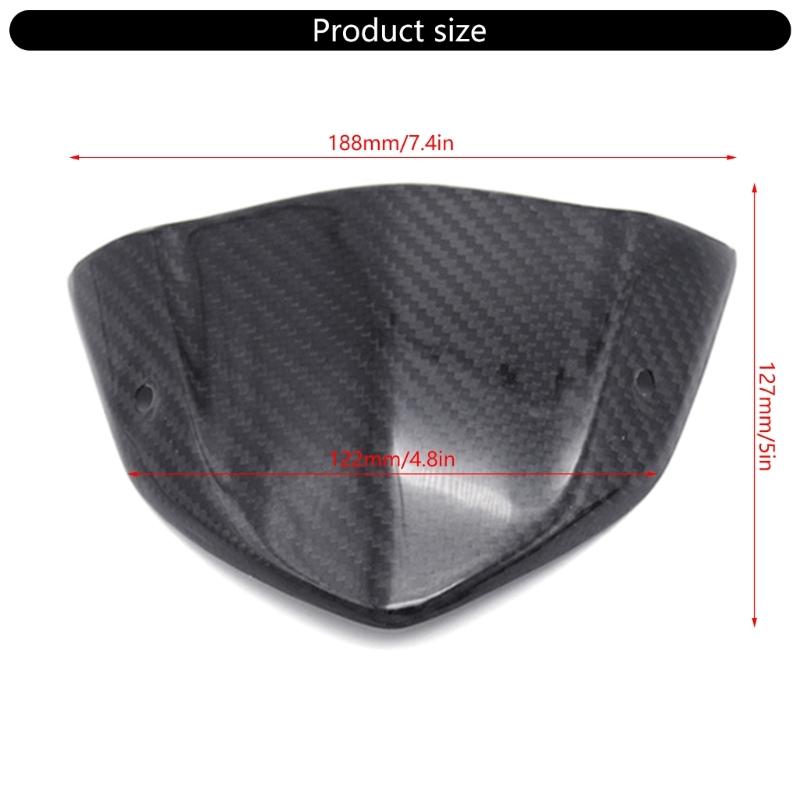 Carbon Fiber Pattern Motorcycle Fairing for Z1000 14-20 Motorbike Accessory Front Nose Windshield Screen Cowling Fairing
