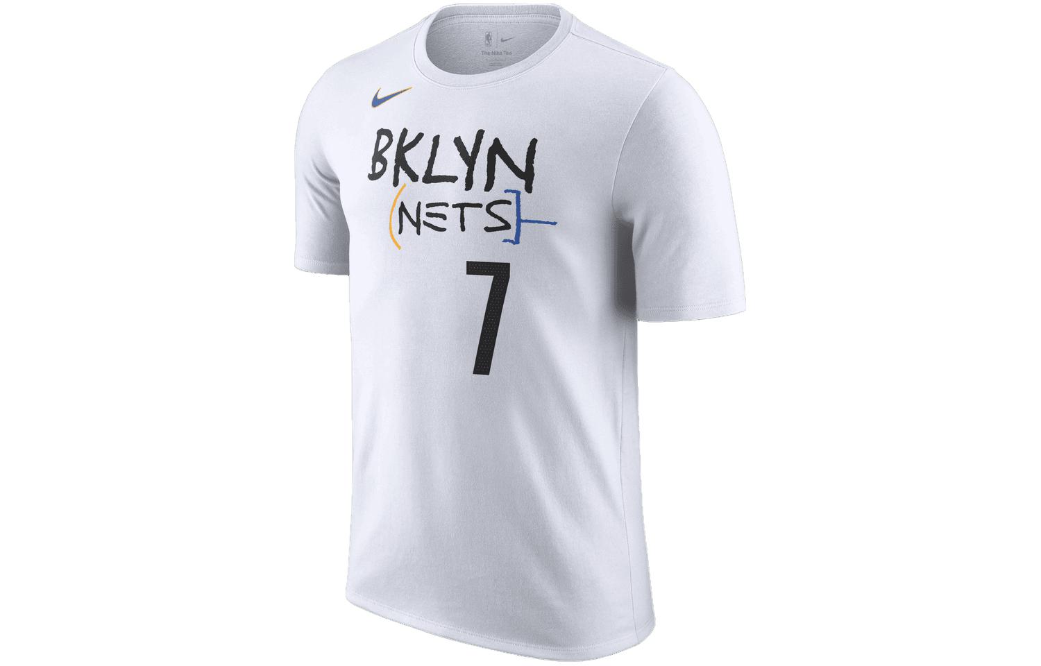 Nike Nba Brooklyn Nets Kevin Durant City Edition T shirt DV5975-101 M