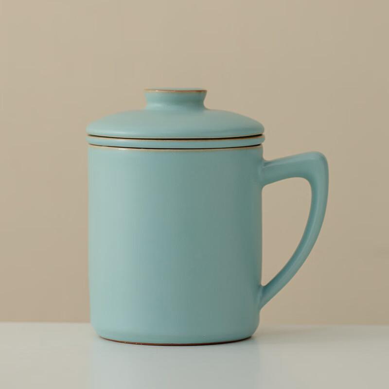 Lilang Ru Ware Celadon Office Cup