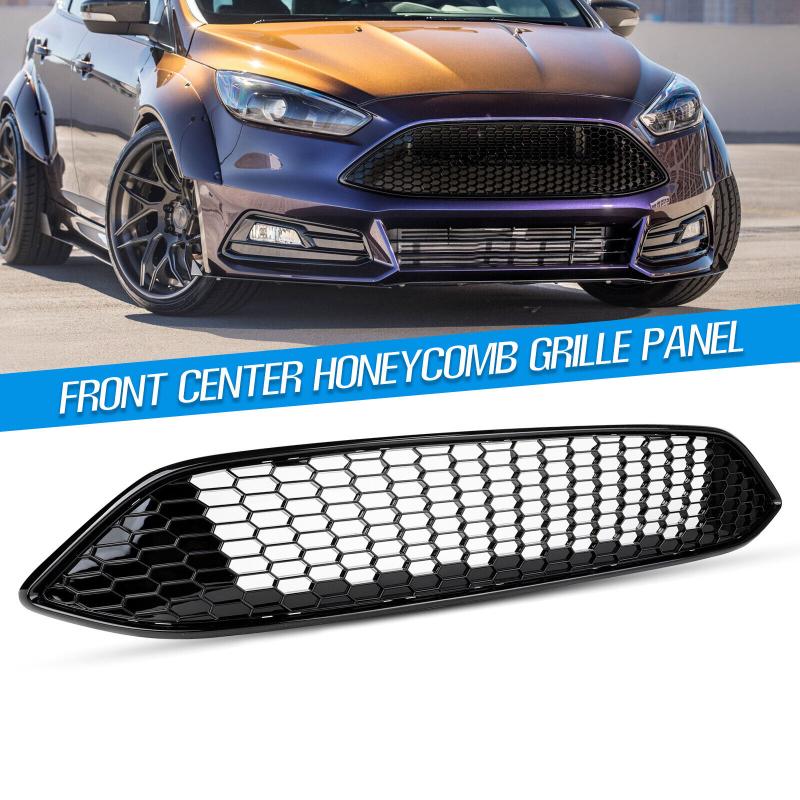 

Решетка переднего бампера 1EB-8200-AB 1875314 Совместима с Focus Zetec S Titanium X Ecoboost Gloss Black