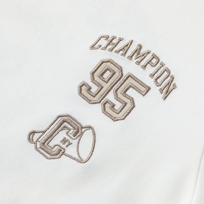 Champion Unisex Kids' Retro Patchwork Crewneck Sweatshirt