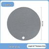 Round Silicone Honeycomb Heat-Resistant Placemat & Coaster