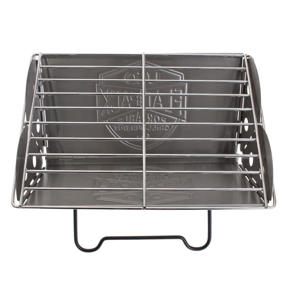 UCO Solo Bonfire Mini Flat Pack Portable Grill Fire Pit 27172 & (FF) [Used]