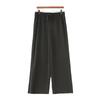 Paris High Waist Ice Silk Drape Pants - Summer Loose Straight Leg