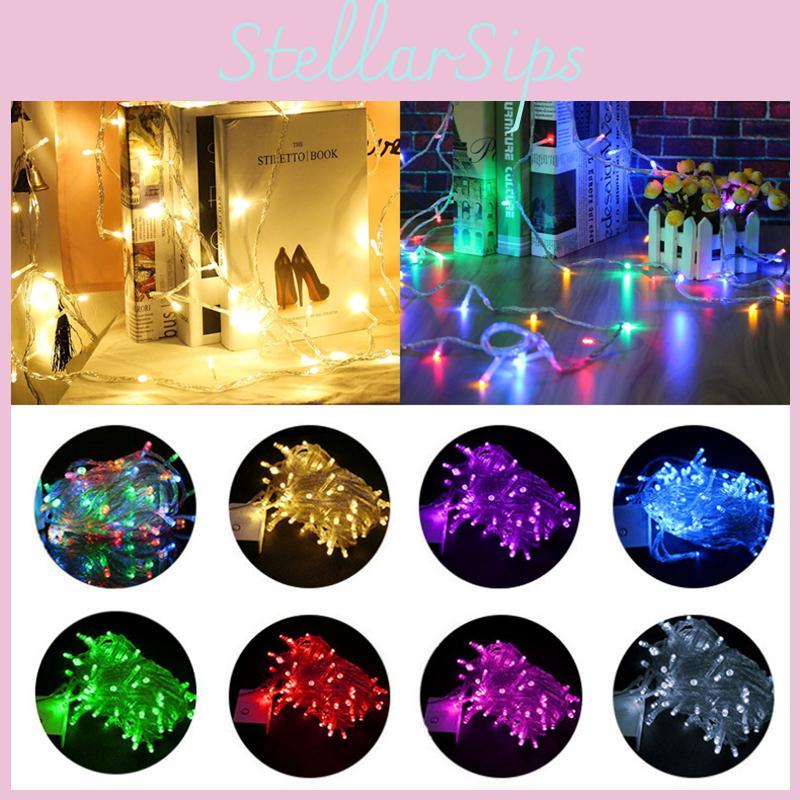 Magical 10m 100leds Fairy String Lights Designed For Creating A Festive Ambiance For Any Occasion