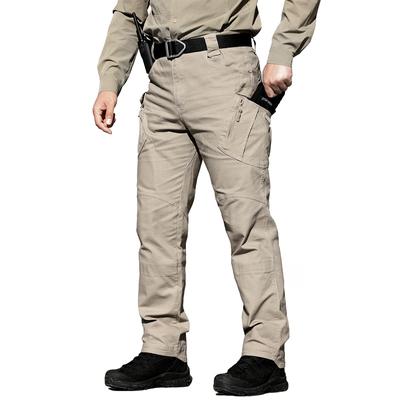 Men's Tactical Military Pants Multi Pockets Stretch Cargo Trousers Casual  97% Cotton Outdoor Hiking Work Pants