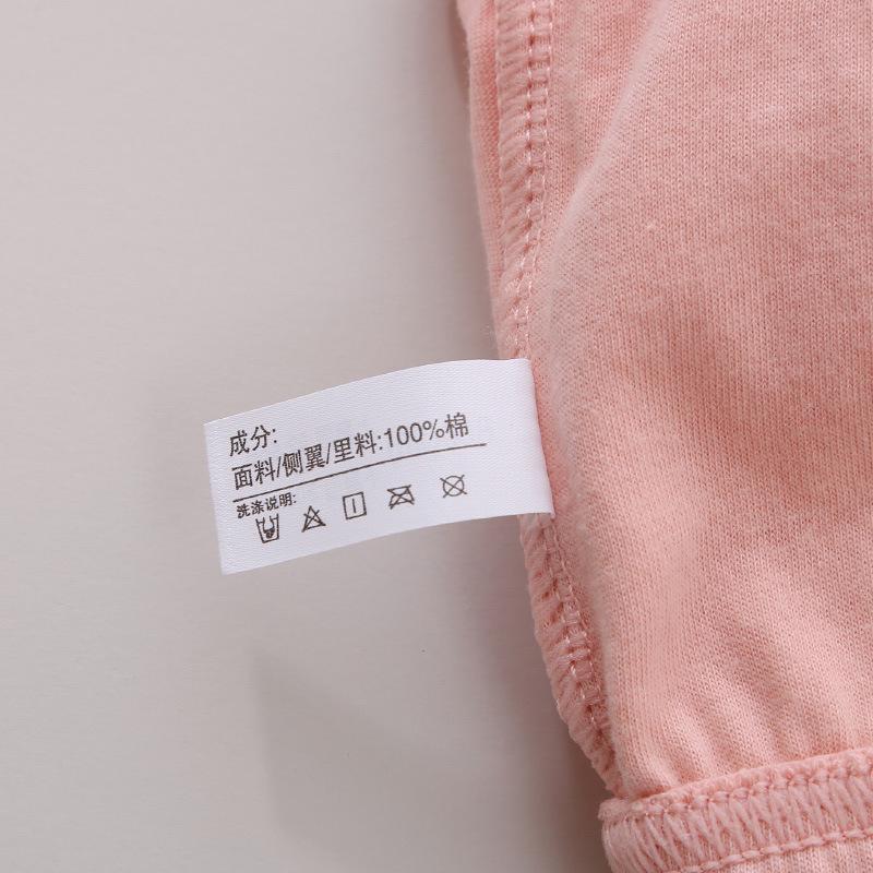 Zhangyan Pastoral Style Pure Cotton Bra: Large Cup, Front Buckle, Wide Back, Comfortable & Breathable for Middle-Aged and Elderly.