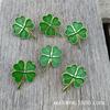 Lucky Four-leaf Clover Badges Must Pass Every Exam Brooch Best Friend Accessories Student Graduation Season Gift Ins Japanese and Korean Badges