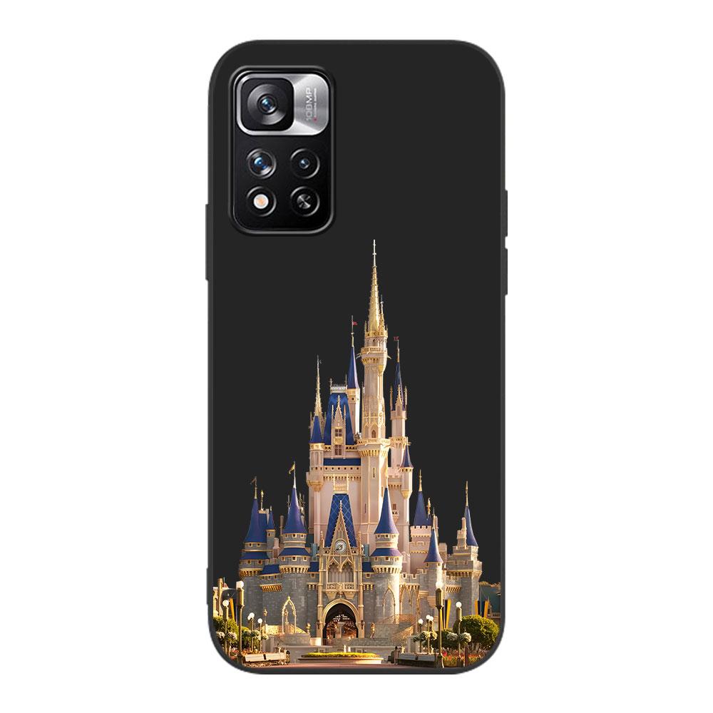 

Милый розовый чехол с замком для Xiaomi Redmi Note 8 10 10S 11 9 11S 7 12 Pro Plus 12S 9S 8T 11E Pro 11T, мягкий черный чехол из ТПУ для телефона Redmi Note 12 4G