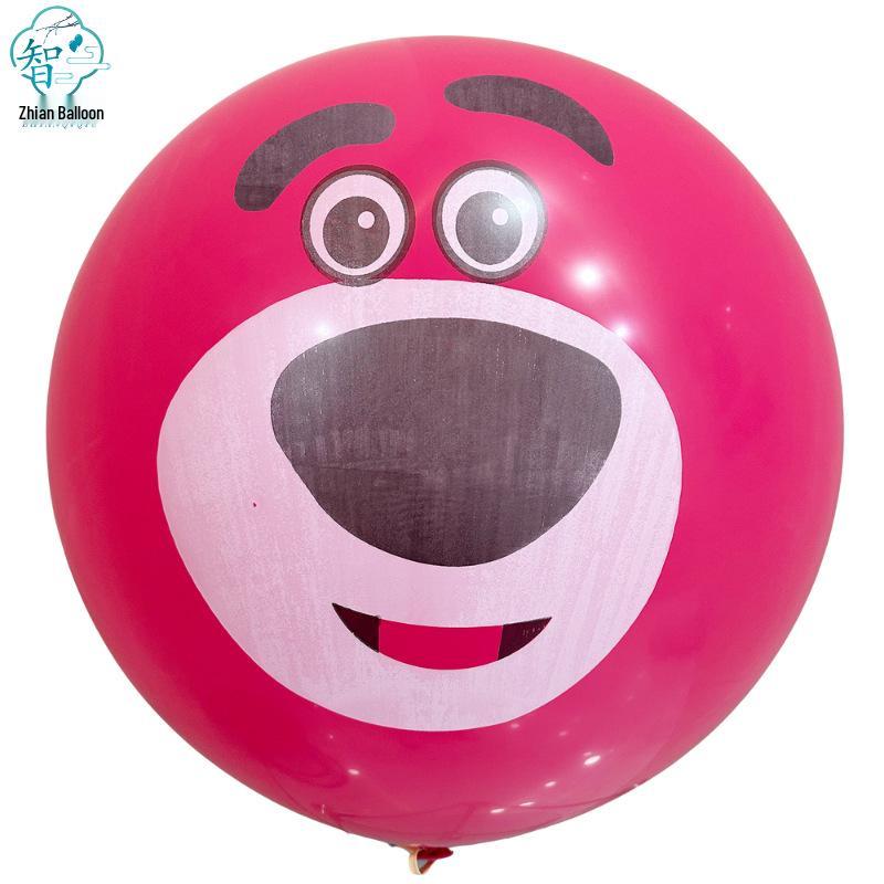 36-Inch Thickened Latex Round Macaron Balloon for Birthday Party Decoration