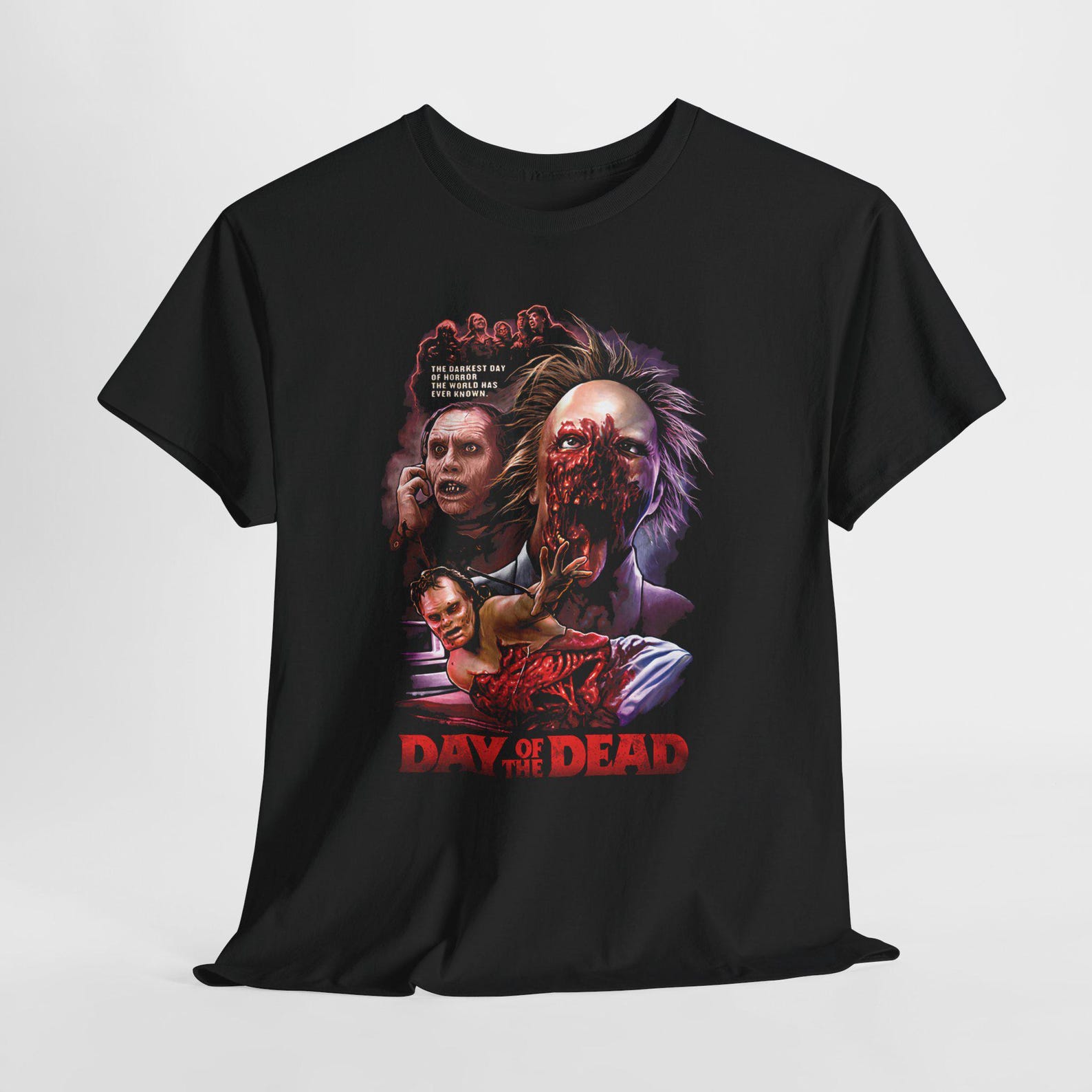Day of The Dead Horror Movie Men s Black Navy Tees T-Shirt Size S-5XL L