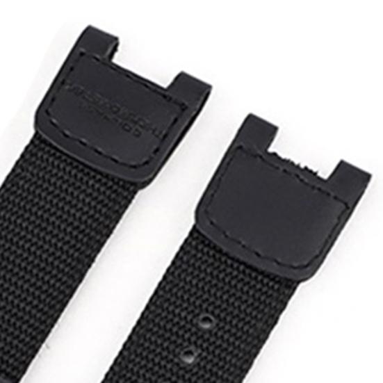 Wristwatch Band Breathable Sweat-proof Soft Nylon Sports Watch Belt Replacement for Casio SGW-100