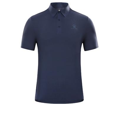 KELME 8351Pl1050 Men'S Short Sleeve Polo Shirt Dark Blue