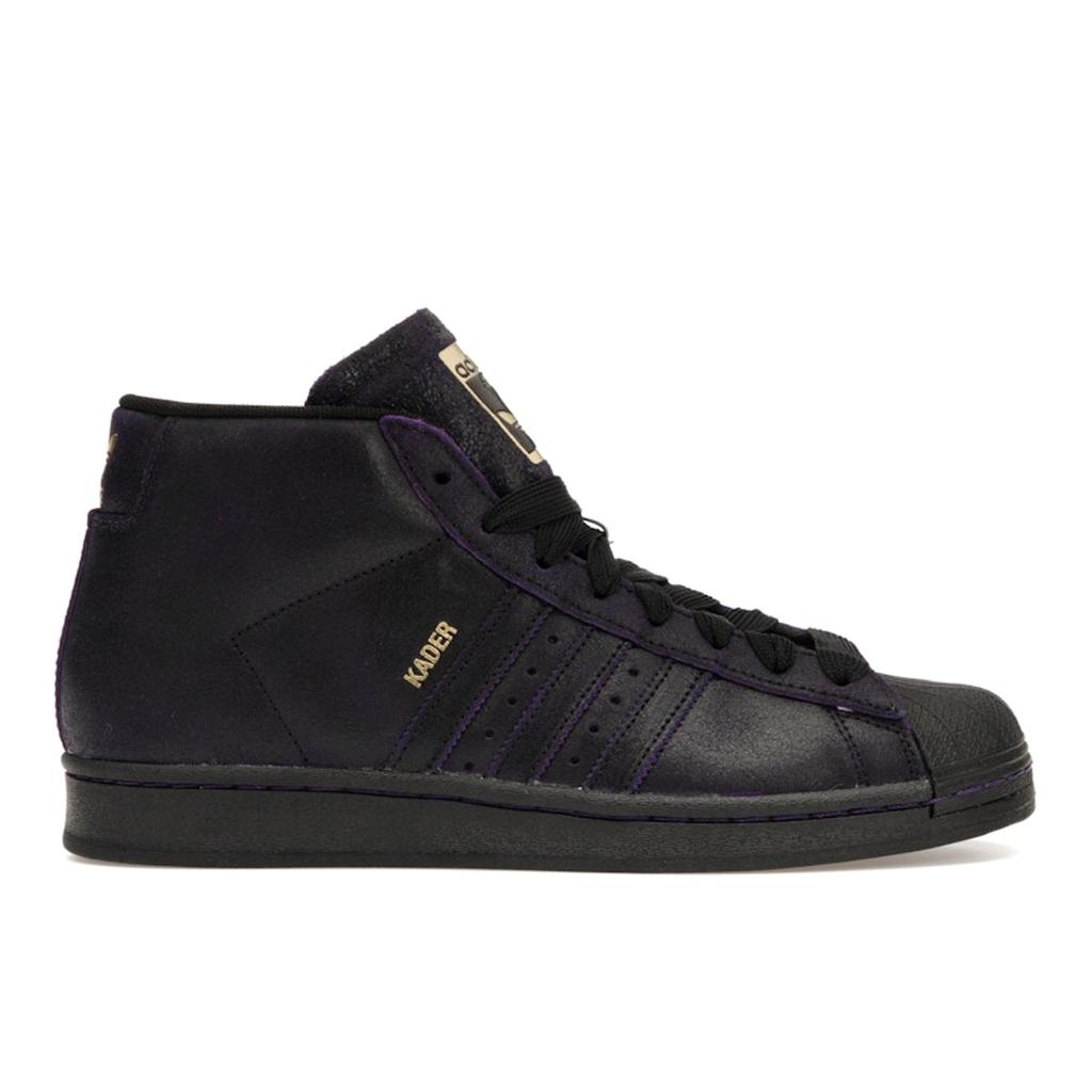 Adidas Kader Sylla X Pro Model ADV Black Dark Purple Unisex Sneakers Core-Black IE4310