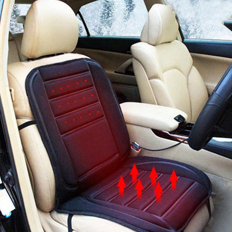 Universal 12V Electric Heated Car Seat Cushion - Winter Single-Piece Warming Pad