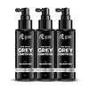 BEARDO Sérum Anticanas para Hombres, (50ml X 3) | Fórmula SilverFree™ | También contiene extractos de Amla + Fenogreco + Romero + Brahmi + Bhringraj para el Cabello