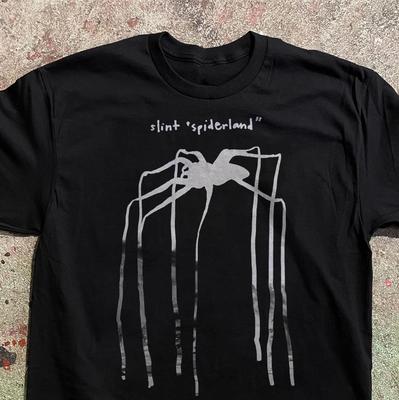 Slint Spiderland T-Shirt | Rock Punk Goth Metal Band Tee | Post-Rock Math Rock Graphic Top | Unisex Heavy Cotton Shirt | S To 5XL