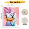 Disney Daisy Duck Oil Paint by Numbers Painting Kit Handmade Diy Home Decor Gifts Wall Art Canvas Picture Crafts for Room Decor 130