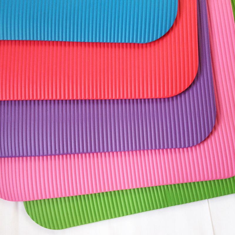 Yoga mat meditation multicolor yoga mat with buckle beginner yoga kneeling mat sports yoga mat fitness yoga mat 183*61*10