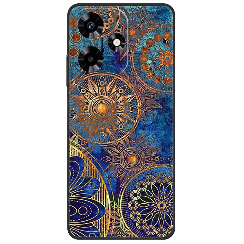 For Infinix Hot 30i NFC Case X669D Silicone Wolf Lion TPU Soft Fundas For Infinix Hot 30i X669C Hot30i 2023 Protector Black Capa