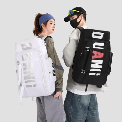 Sport Backpack for Men & Women – Large Capacity Gym Bag with Letter Print & Multiple Pockets – Perfect for Sports, Travel & Daily Use