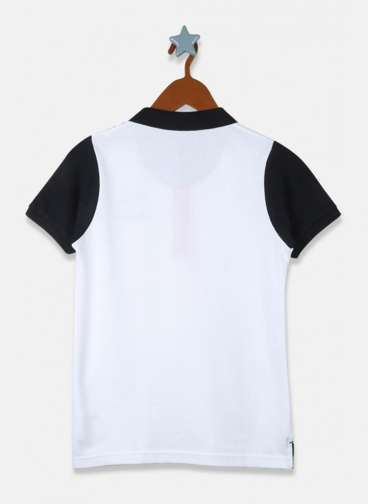 Monte Carlo Boy Regular Fit White Tshirt